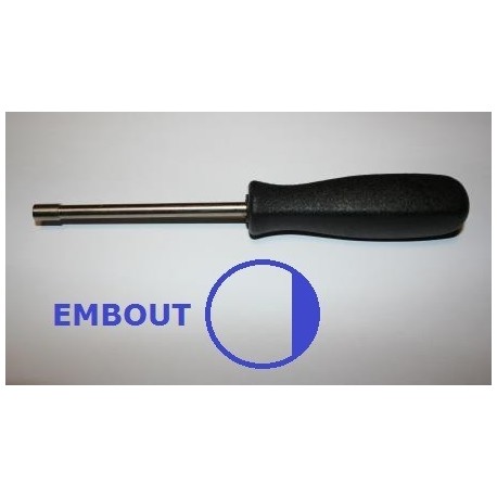 Embout ovale tournevis ms-0905383